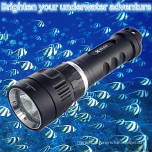 Best selling Portable Magnetic Switch Rechargeable Aluminum waterproof mini cree led scuba diving torches